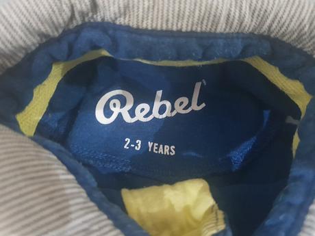 Chlapecké tričko, značky rebel, vel. 2-3 roky., rebel,98