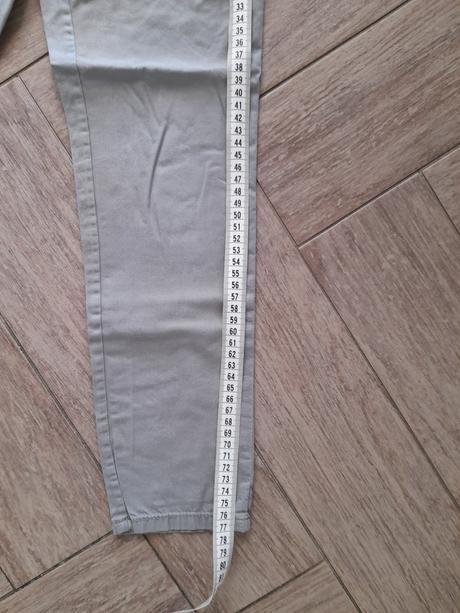 Slabé plátěné kalhoty zn. hm, vel. 134, h&m,134