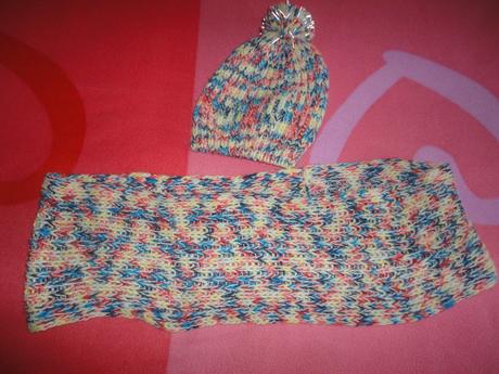 Set čepice, šála tcm, vel. 134-140, tcm,140