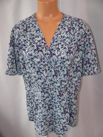 Dámská letní halenka s květinovým vzorem, tu,44