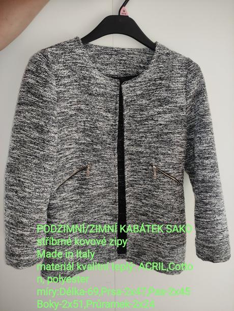 Podzimní sako/kabátek, m