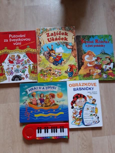 5x mix knih i jednotlivě, 