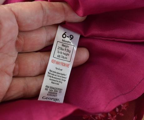Šaty vel. 6 - 9 m, george,74