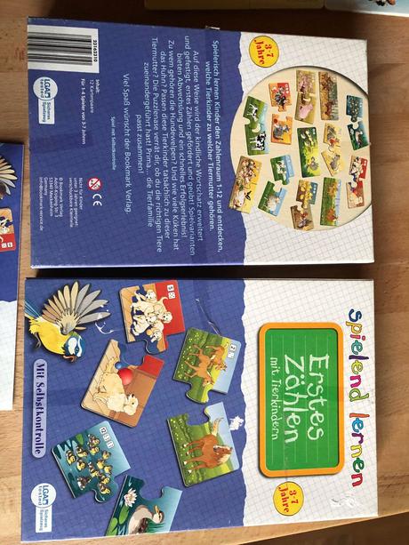 1.pocitani se zviratky/ puzzle karticky,