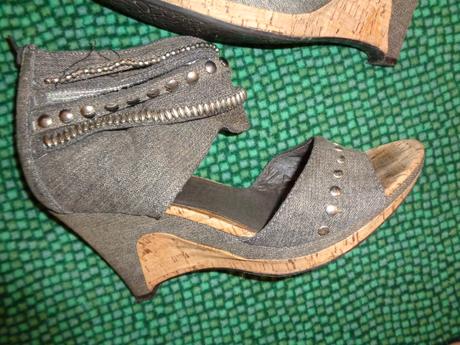 Luxusní boty s řetízkama graceland -alá riflovina, graceland,40