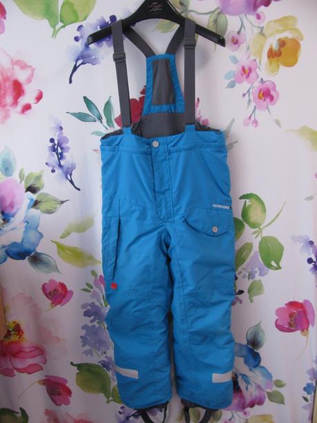 Rostoucí lyžařský set didriksons skare corn blue, didriksons1913,128