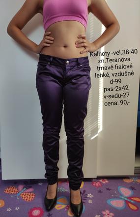 Kalhoty -letní,vel.38-40, terranova,40