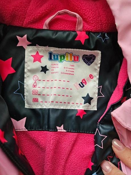 Souprava do deště lupilu, vel. 74/80, lupilu,74