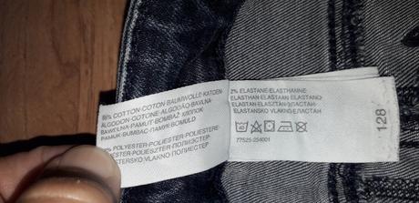 Slim elasticke džíny, c&a,128