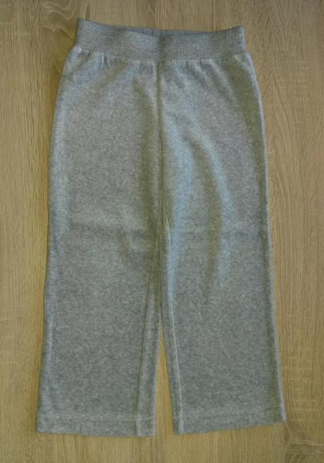 Šedé sametové tepláky vel. 104, ladybird,104