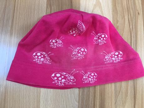 Růžová jarní úpletová čepice, radetex,104