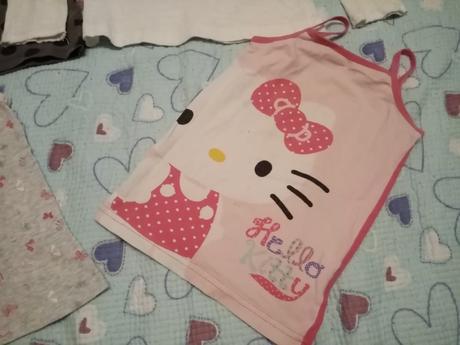 92 98 2x triko dl. rukáv 2x tílko, h&m,98