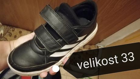 Dětské boty, adidas,33