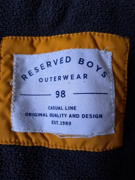 Zimní bunda, reserved,98