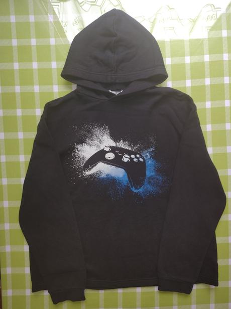 Chlapecká mikina s kapucí h&m 170 gamepad, h&m,170