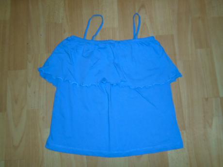 Tričko top s volánem vel 10/11 l 146, terranova,146