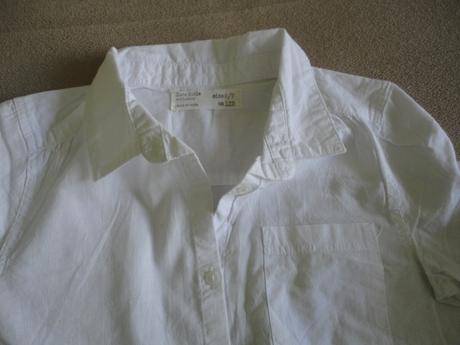 Slavnostní košilová halenka zara, vel. 6-7 let, zara,116