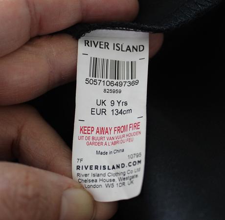 Šaty vel. 9 let, river island,134