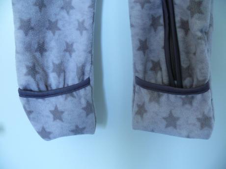 Šedý fleecový overal, lupilu,86