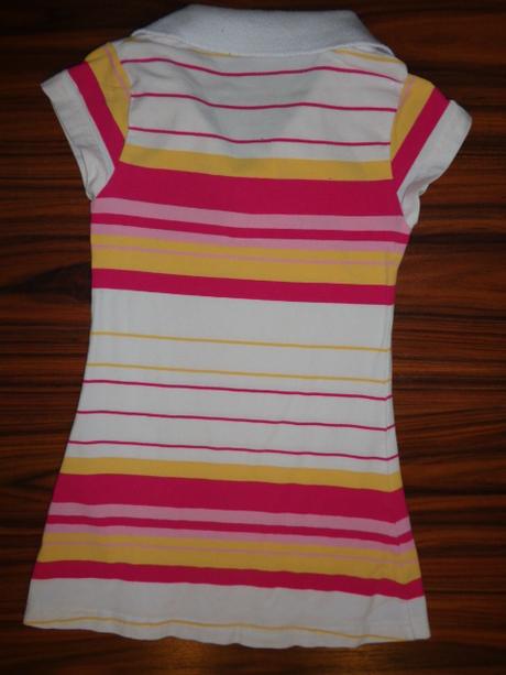 Luxusní bavlněné polo šaty - 6 let, 116