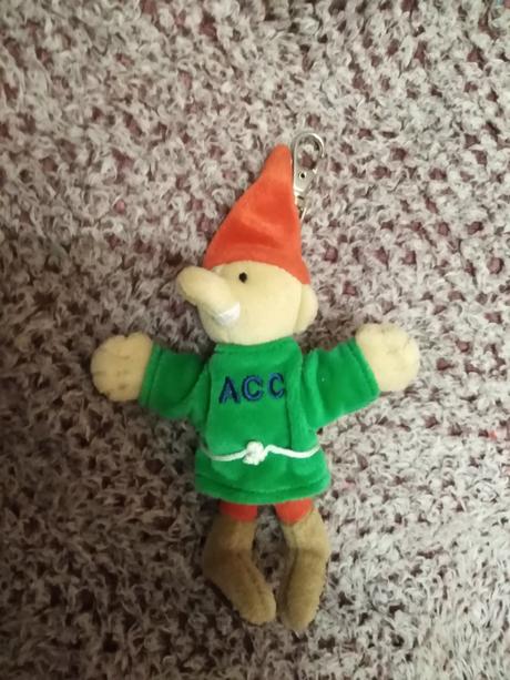 Plyšový panáček přívěšek, 