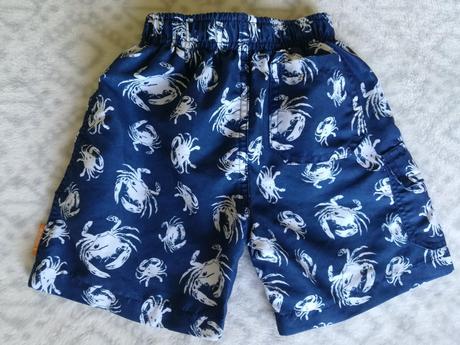 Plavky - šortky s kraby, 86