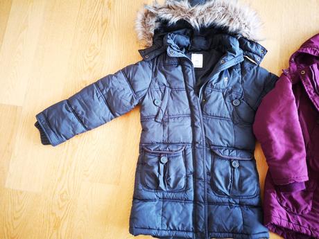 Teplá zimni dlouhá bunda 128, 128