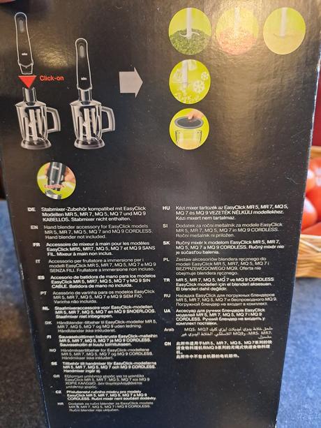 Braun mq40 mixovací nádoba 1,25l pro mq 5/7,