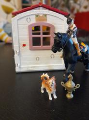 Hrací set Box pro koně s Tori a Princess HORSE CLUB