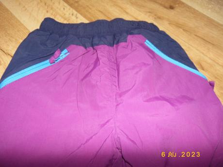 Šusťákové kalhoty, wolf,122