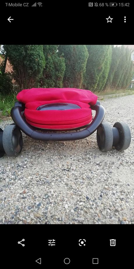 Kočárek nuna pepp + original nánožník + pláštěnka, nuna,nuna pepp