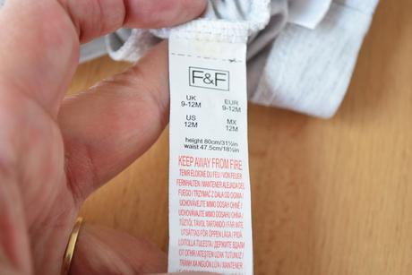 Legíny vel. 9 - 12m, f&f,80