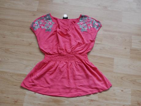 Ruzova bluzka vel. 34 h&m, h&m,34