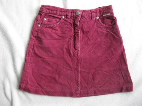 Manžestrová sukně, h&m,116