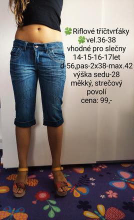 Kraťasy -vel 36-38, 36