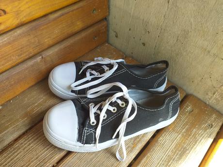 Tenisky jako nové - černé, vel. 35, 35
