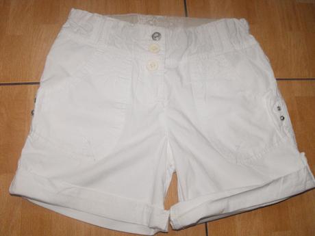 Biele cargo šortky zn. george, george,134
