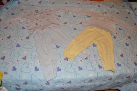 2x bavlněné pyžamo pyžamko vel 92, frog,92