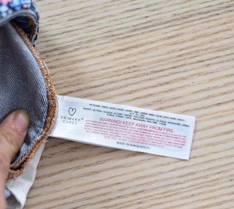 Džíny vel. 4 - 5 let, primark,110