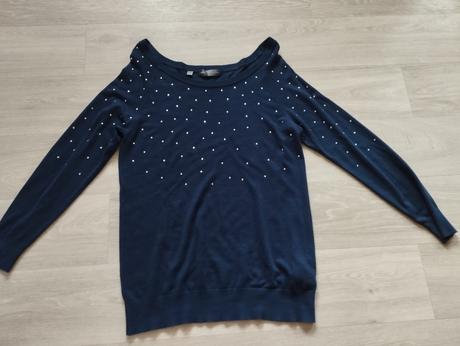 Svetr s kamínky, bonprix,l