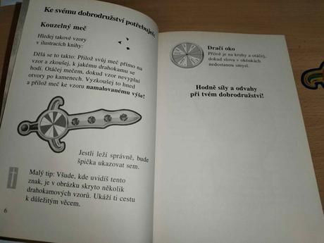 Kniha - dračí meč - ohnivý démon,