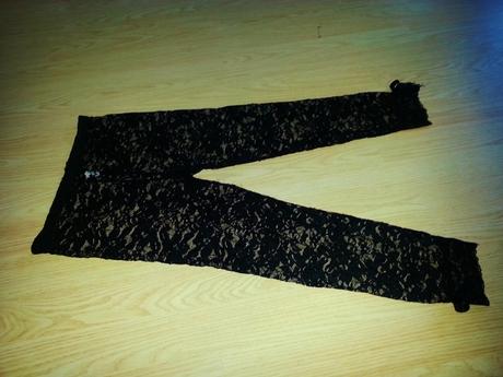 3/4 krajkove leginy, 38