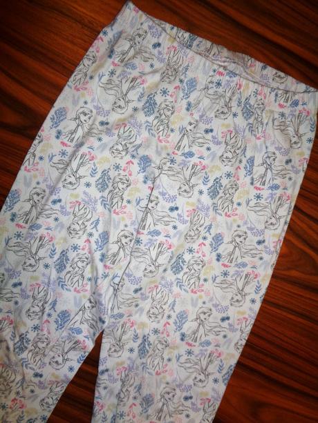 Šedé pyžamové kalhoty frozen, disney,128