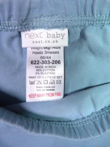 Bavlněné kalhoty vel.62, next,62