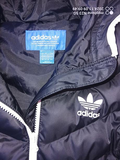 Bunda černá zn."adidas" vel."38" i větší vel, adidas,38