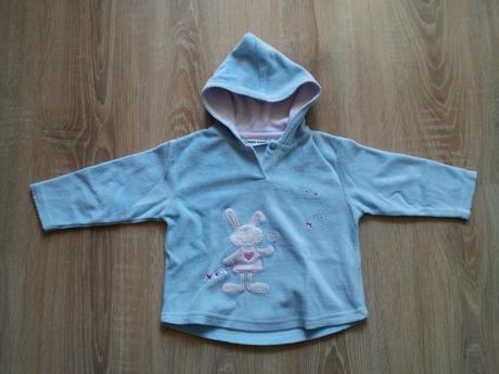 Sametová mikina s kapucí vel. 80, kids,80