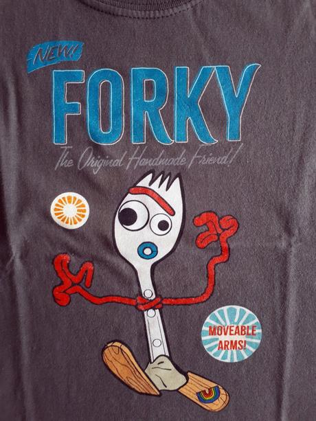 Dětské tričko toy story, příběh hraček, vidlík,128, 128