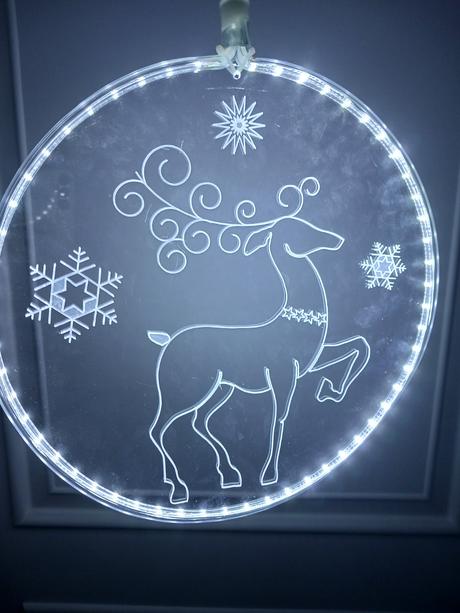 Velká svítící dekorace 3x, 