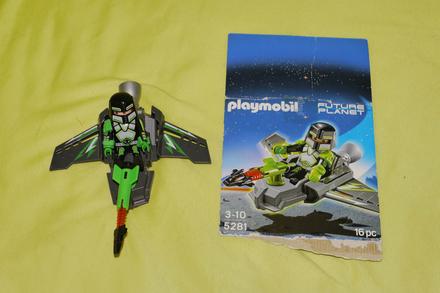 Playmobil 5281 robo-špión na kluzáku,