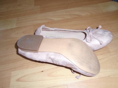 Baleríny vel 37/38 stélka 24 cm, 37